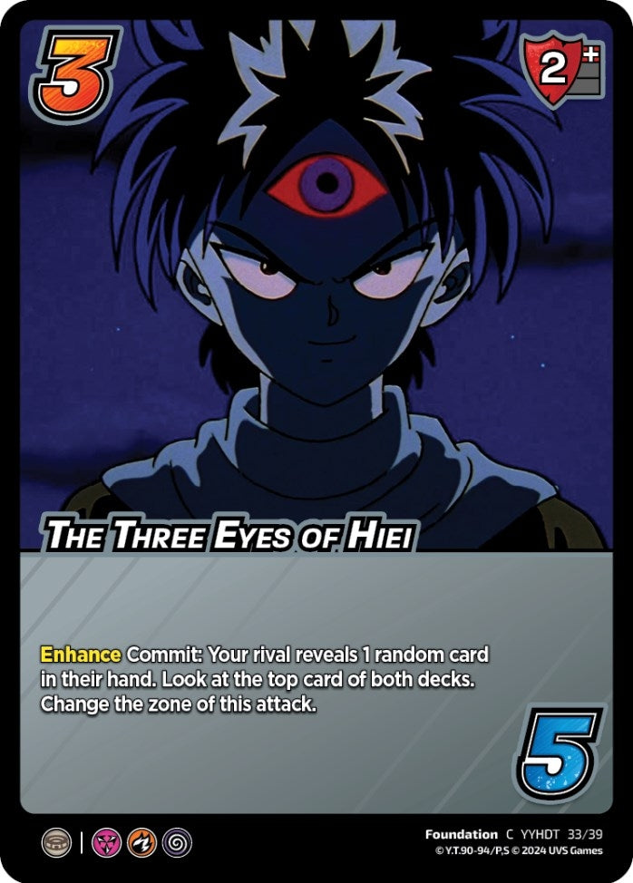 The Three Eyes of Hiei (Time Shifted) (33) [YDT] - UniVersus Single
