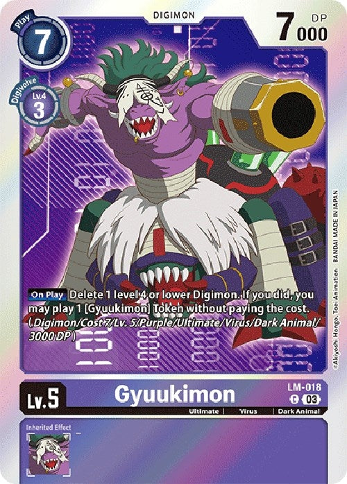 Gyuukimon (English Exclusive) (18) [BT15] - Digimon Card Game Single