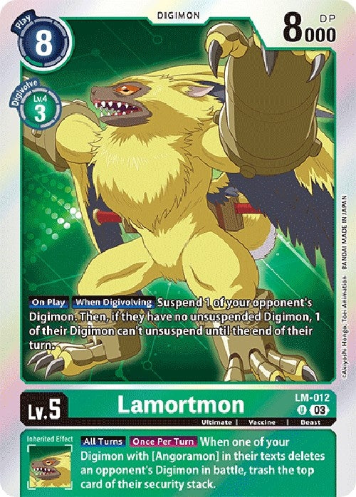 Lamortmon (English Exclusive) (12) [BT15] - Digimon Card Game Single