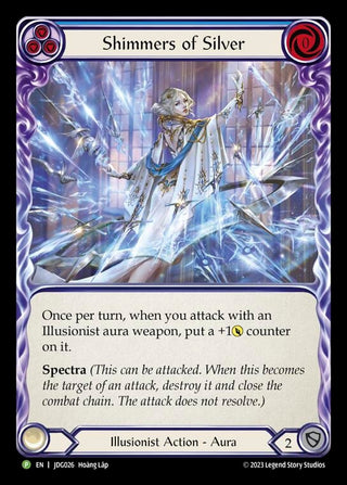 Shimmers of Silver - JDG026 (26) [PR] - Flesh and Blood TCG Single