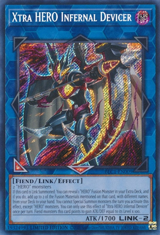 Xtra HERO Infernal Devicer (1009) (BLC1) - YuGiOh Single