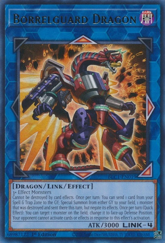Borrelguard Dragon (1019) (BLC1) - YuGiOh Single