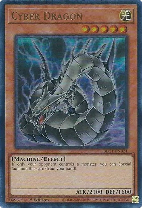 Cyber Dragon (Alternate Art) (1021) (BLC1) - YuGiOh Single