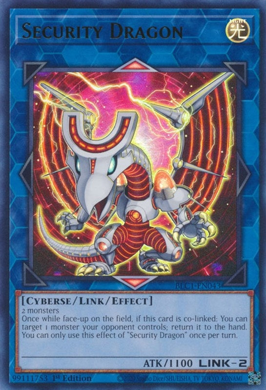Security Dragon (1043) (BLC1) - YuGiOh Single