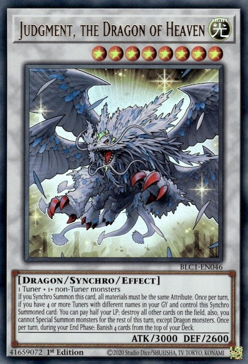 Judgment the Dragon of Heaven (1046) (BLC1) - YuGiOh Single