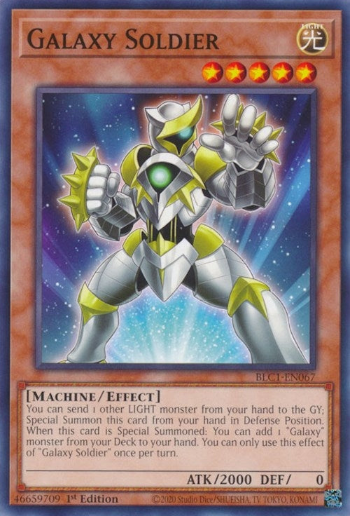 Galaxy Soldier (1067) (BLC1) - YuGiOh Single