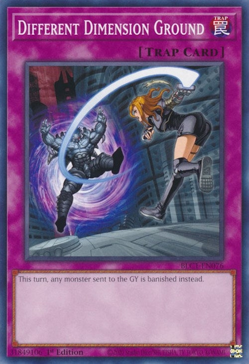 Different Dimension Ground (1076) (BLC1) - YuGiOh Single