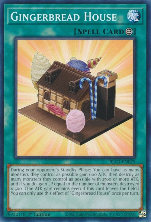 Gingerbread House (1079) (BLC1) - YuGiOh Single