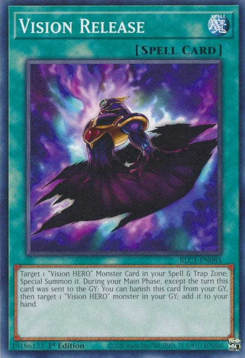Vision Release (1085) (BLC1) - YuGiOh Single