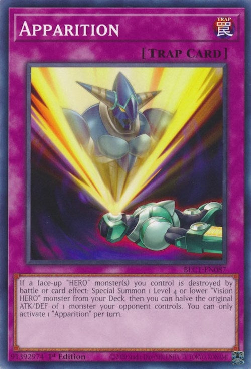Apparition (1087) (BLC1) - YuGiOh Single