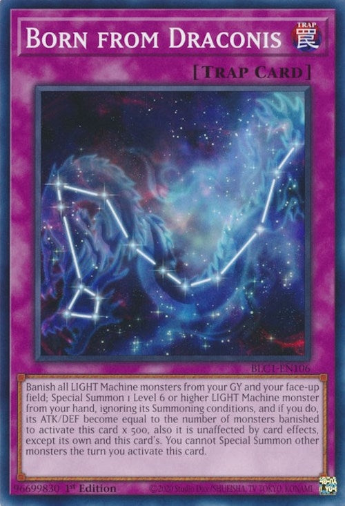 Born from Draconis (1106) (BLC1) - YuGiOh Single