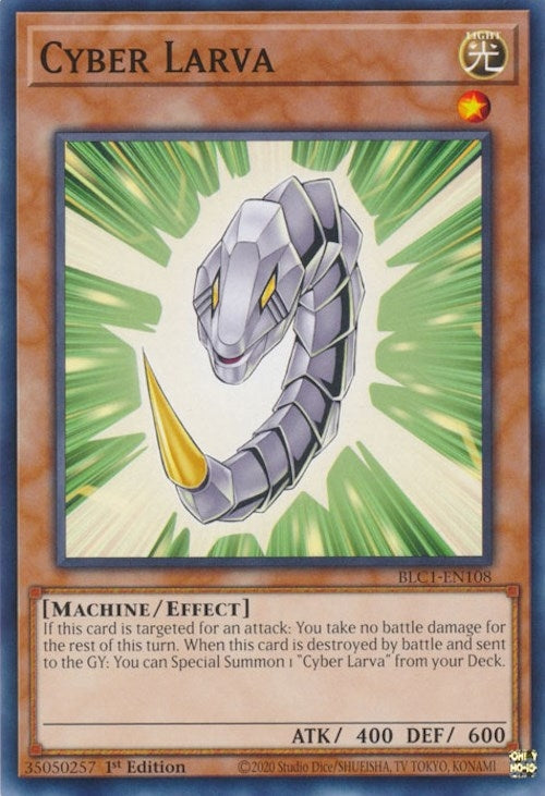Cyber Larva (1108) (BLC1) - YuGiOh Single