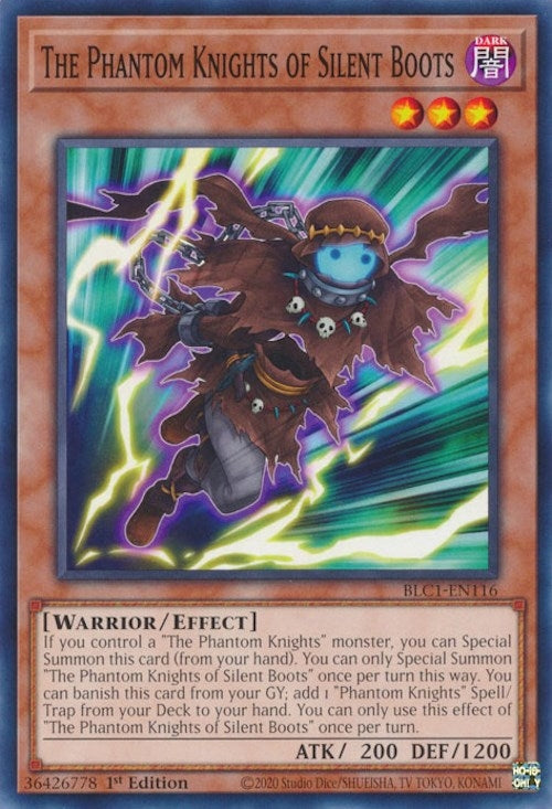The Phantom Knights of Silent Boots (1116) (BLC1) - YuGiOh Single