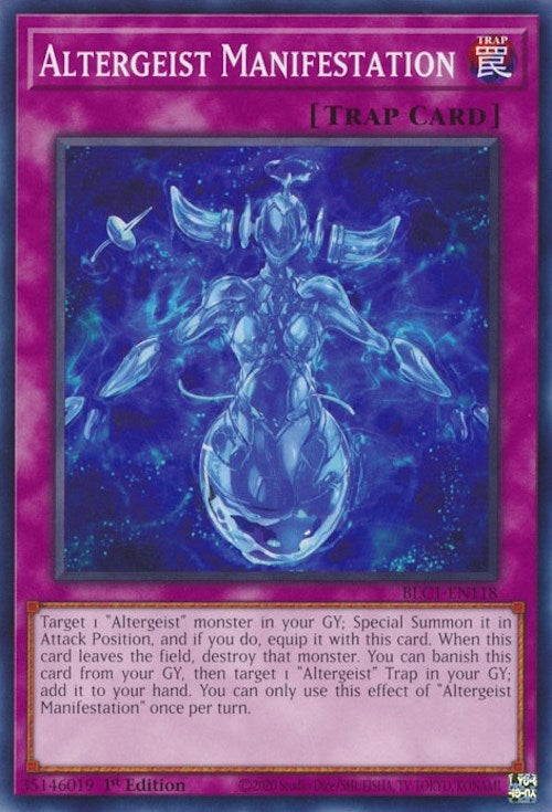 Altergeist Manifestation (1118) (BLC1) - YuGiOh Single