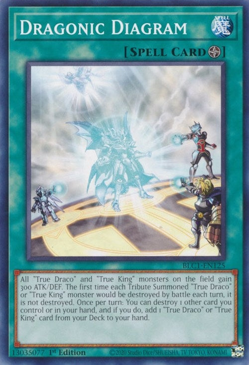 Dragonic Diagram (1125) (BLC1) - YuGiOh Single