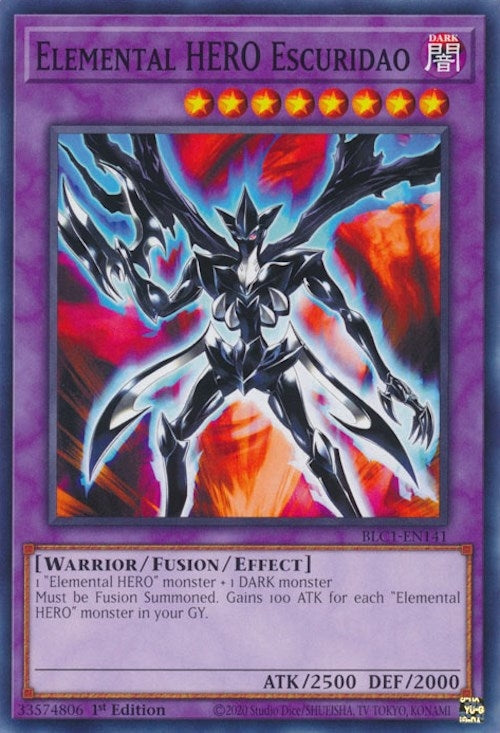 Elemental HERO Escuridao (1141) (BLC1) - YuGiOh Single