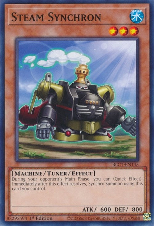 Steam Synchron (1145) (BLC1) - YuGiOh Single