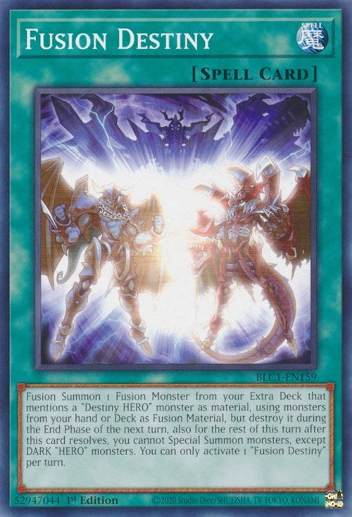 Fusion Destiny (1159) (BLC1) - YuGiOh Single