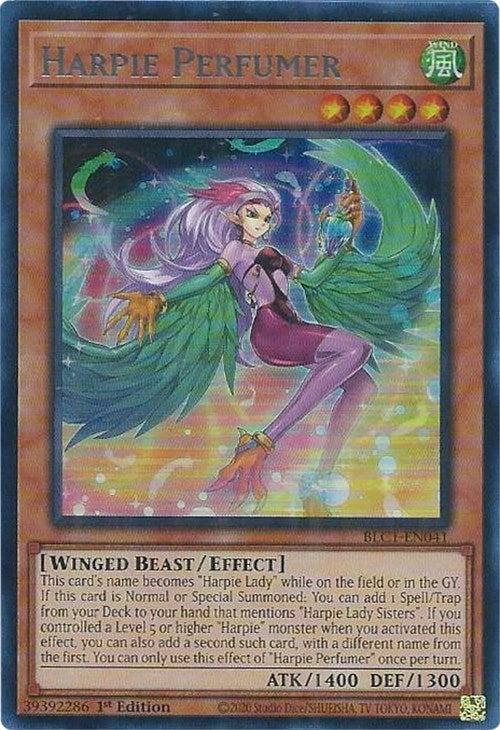 Harpie Perfumer (Silver) (1041) (BLC1) - YuGiOh Single