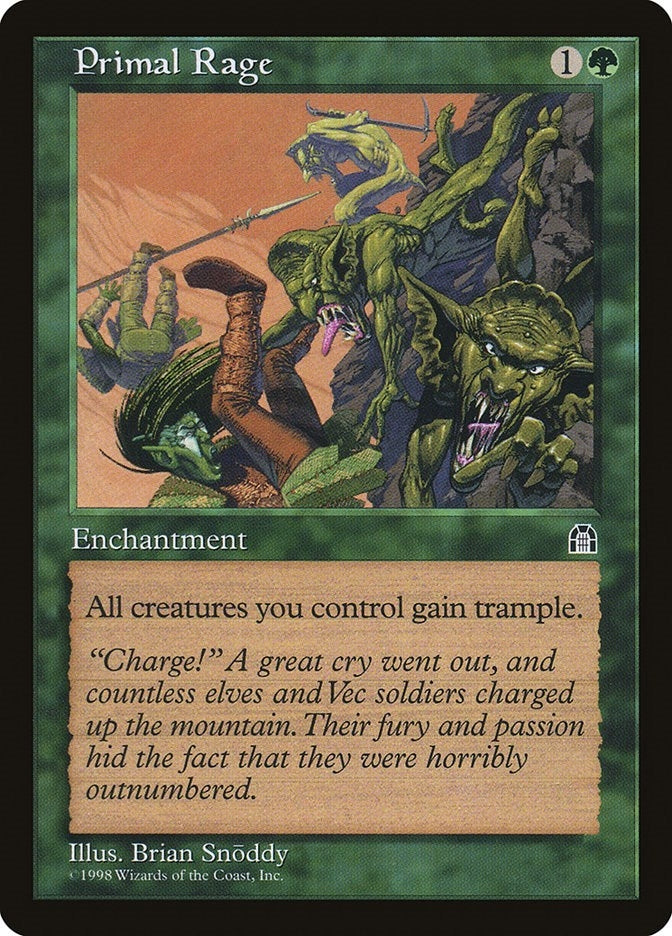 Primal Rage [STH] - MTG Single