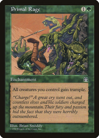 Primal Rage [STH] - MTG Single