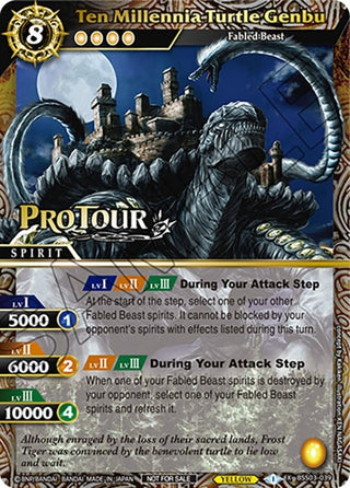 Ten Millennia Turtle Genbu (X Rare Special Pack Vol. 3) (3039) [BSSP] - Battle Spirits Saga Single