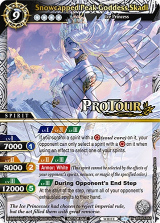 Snowcapped Peak Goddess Skadi (X Rare Special Pack Vol. 3) (3061) [BSSP] - Battle Spirits Saga Single
