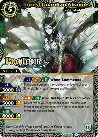 Forest Guardian Alraune (X Rare Special Pack Vol. 3) (3065) [BSSP] - Battle Spirits Saga Single