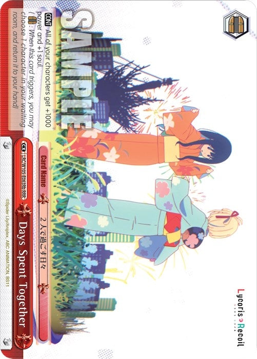 Days Spent Together (b) (RRR) (105063) [LRC] - Weiss Schwarz Single