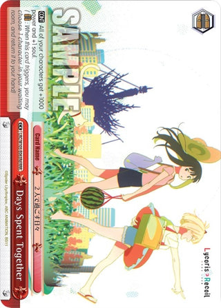 Days Spent Together (d) (RRR) (105063) [LRC] - Weiss Schwarz Single