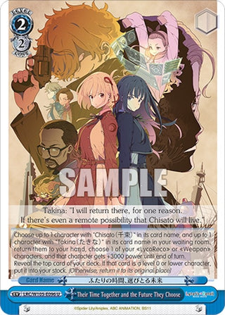 Their Time Together and the Future They Choose (105096) [LRC] - Weiss Schwarz Single