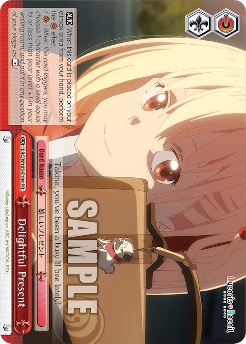 Delightful Present (105104) [LRC] - Weiss Schwarz Single