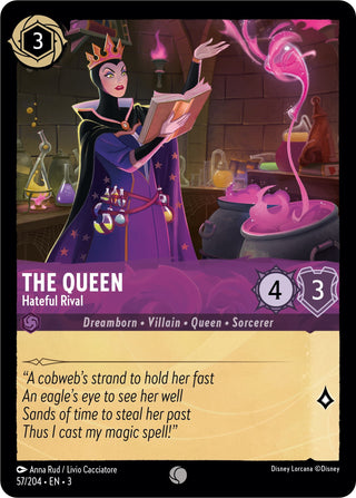 The Queen - Hateful Rival (57) (3) - Disney Lorcana Single