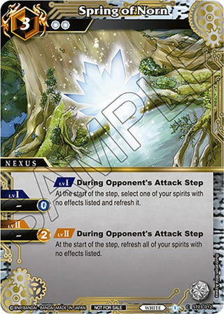 Spring of Norn (Event Pack Vol. 4) (3012) [LEP] - Battle Spirits Saga Single