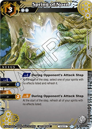 Spring of Norn (Finalist Card Set Vol. 4) (3012) [LEP] - Battle Spirits Saga Single