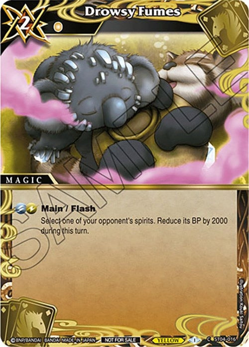 Drowsy Fumes (Event Pack Vol. 4) (4016) [LEP] - Battle Spirits Saga Single