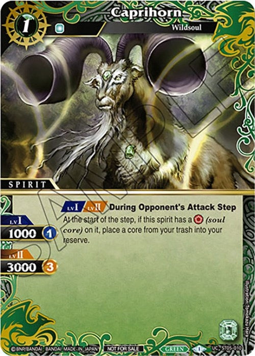 Caprihorn (Finalist Card Set Vol. 4) (5010) [LEP] - Battle Spirits Saga Single