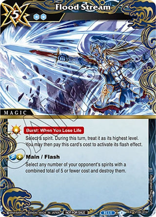 Flood Stream (Event Pack Vol. 4) (6014) [LEP] - Battle Spirits Saga Single