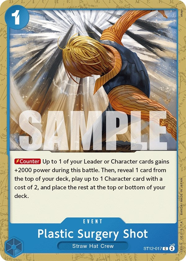 Plastic Surgery Shot (12017) (ST-12) - One Piece Card Game Single