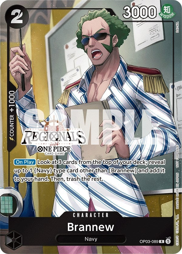 Brannew (Online Regional 2024) [Participant] (3089) (OP-PR) - One Piece Card Game Single