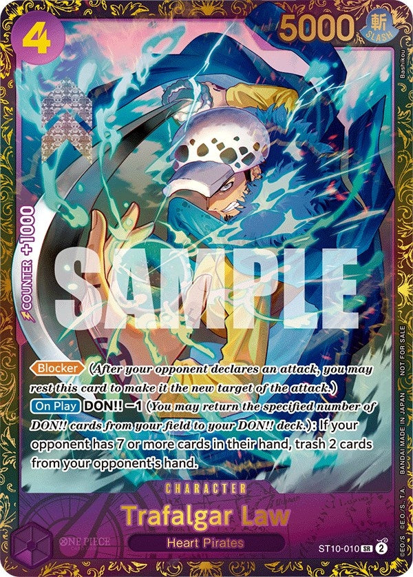 Trafalgar Law - ST10-010 (10010) (OP-PR) - One Piece Card Game Single