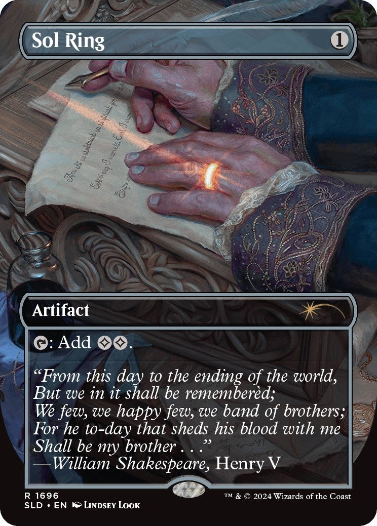 Sol Ring (1696) (1696) [SLD] - MTG Single