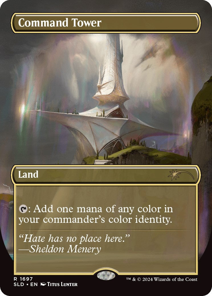 Command Tower (1697) (1697) [SLD] - MTG Single
