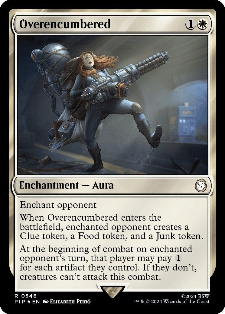 Overencumbered (Surge Foil) (546) [PIP] - MTG Single