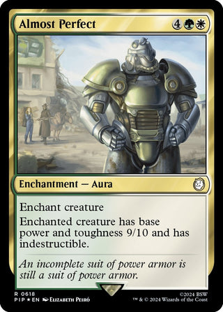 Almost Perfect (Surge Foil) (618) [PIP] - MTG Single