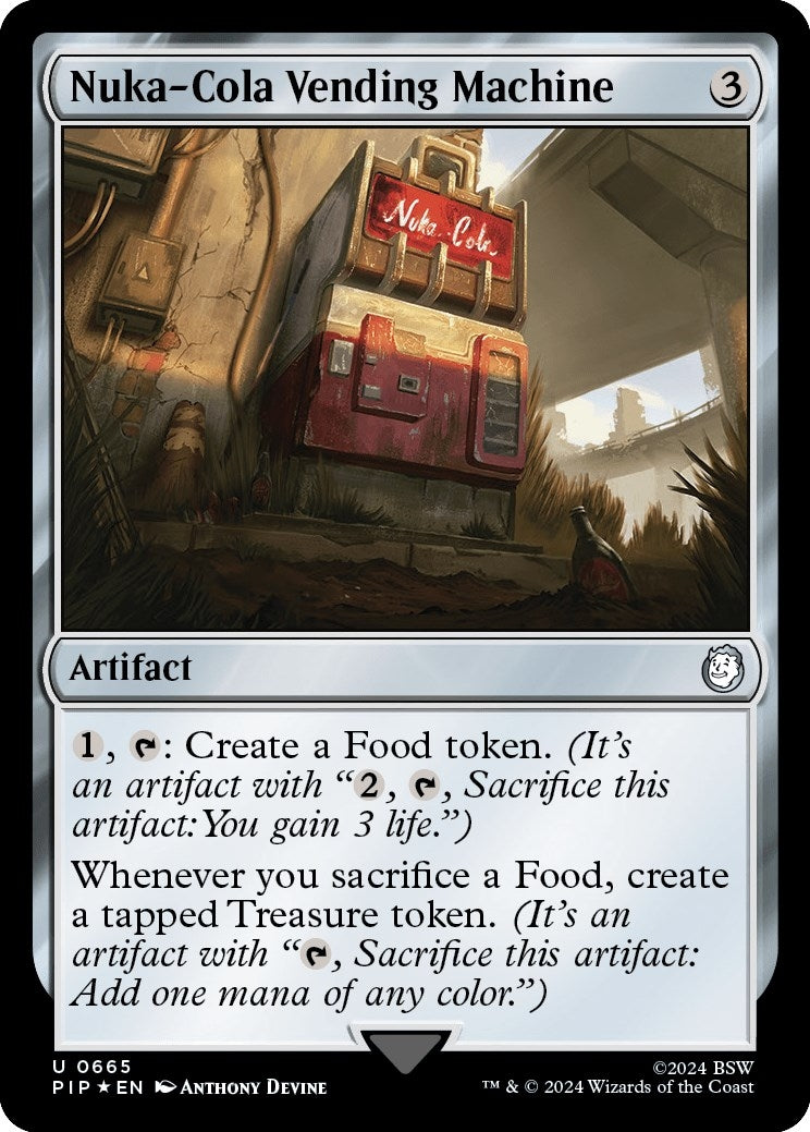 Nuka-Cola Vending Machine (Surge Foil) (665) [PIP] - MTG Single