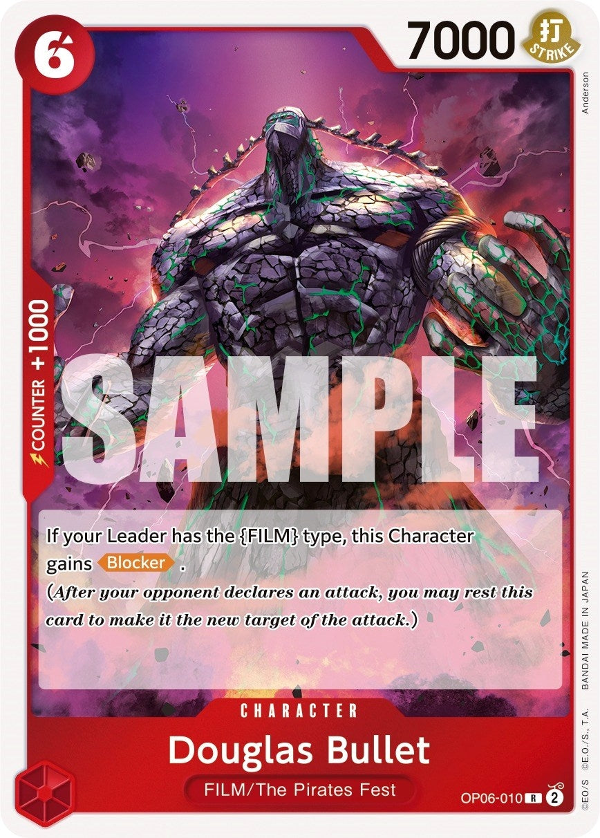 Douglas Bullet (6010) (OP06) - One Piece Card Game Single