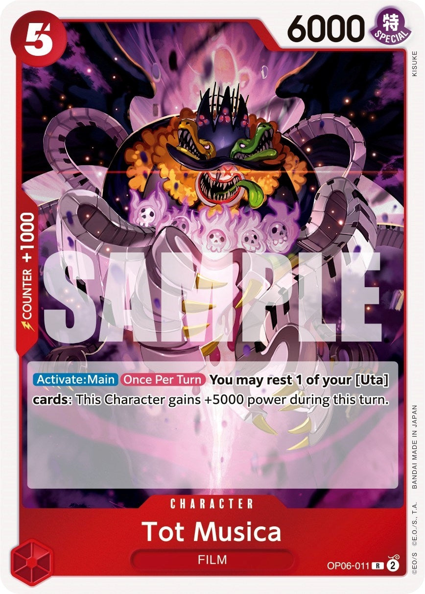 Tot Musica (6011) (OP06) - One Piece Card Game Single