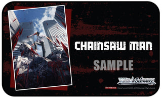 Weiss Schwarz Preorder Stitched Playmat - Chainsaw Man - Playmats Sealed