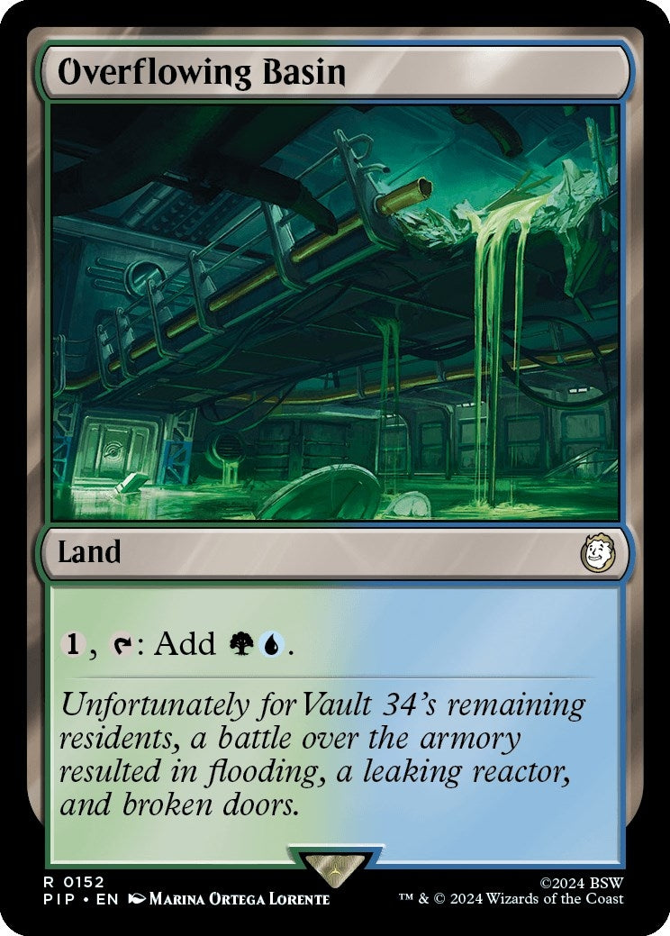 Overflowing Basin (152) [PIP] - MTG Single